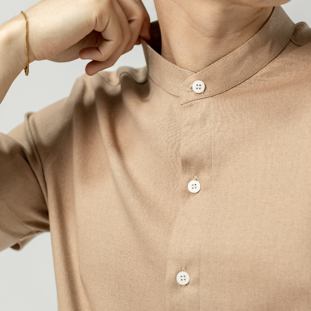 Camisa Baco Cuello Mao