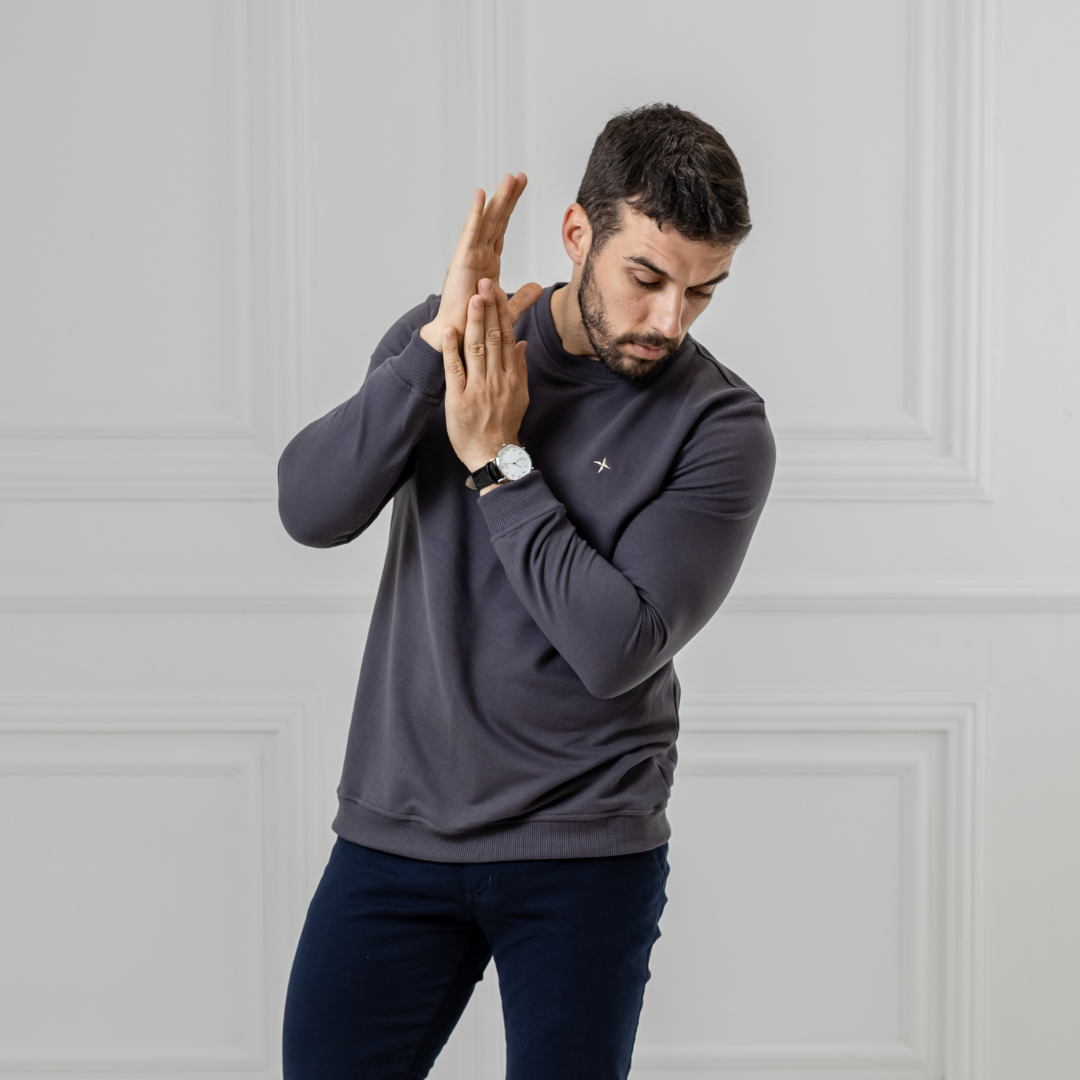 Suéter Baco Moleton Terry Icon Logo