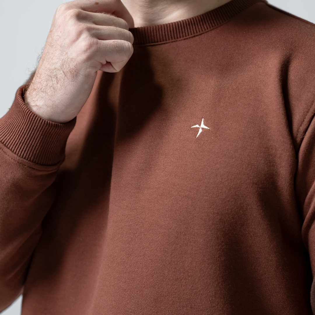 Sueter Moletón con Bordado