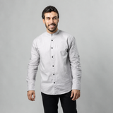 Camisa Baco Cuello Mao Mangas Largas