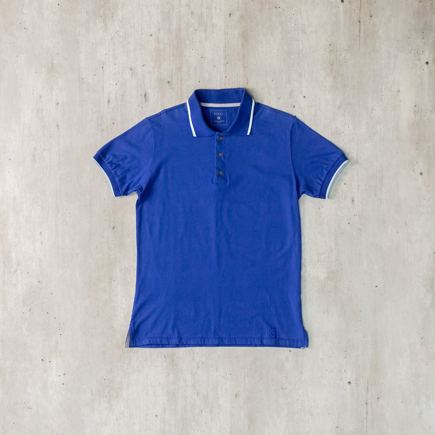 Remera Polo Confort Combinada