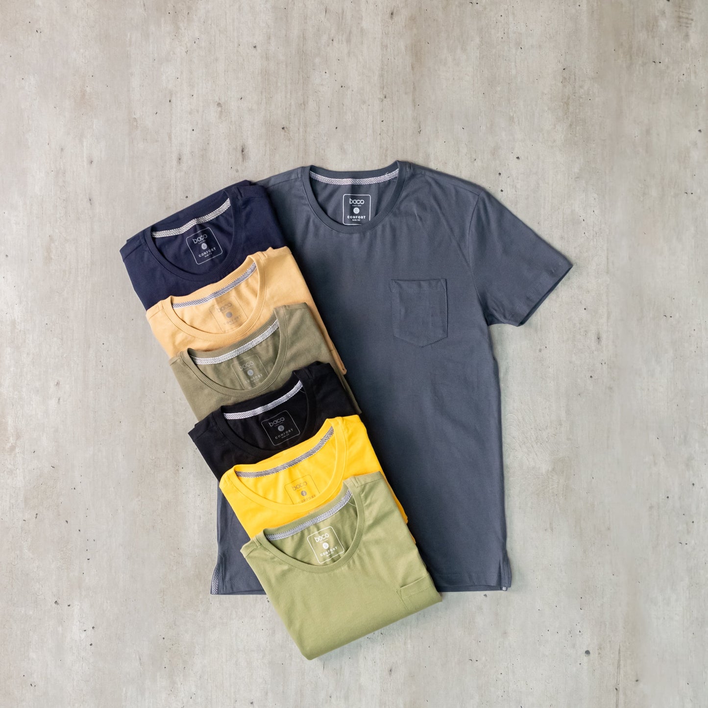 Remera Confort con Bolsillo