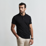 Remera Baco tipo Polo Premiun con Bordado