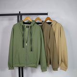 Campera Moleton con Cierre Metálico Frizado