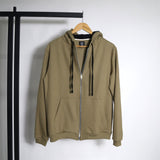 Campera Moleton con Cierre Metálico Frizado