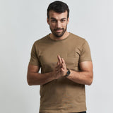 Remera Essential con bordado en pecho regular fit