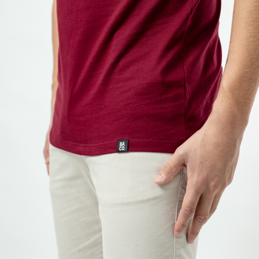 Remera Baco Básica Slim Fit