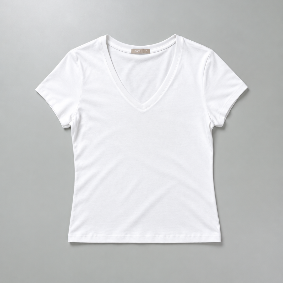 Remera Baco Dama Basica Daily C/V