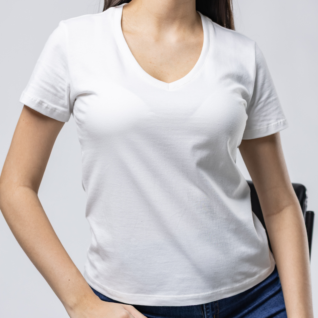 Remera Baco Dama Basica Daily C/V