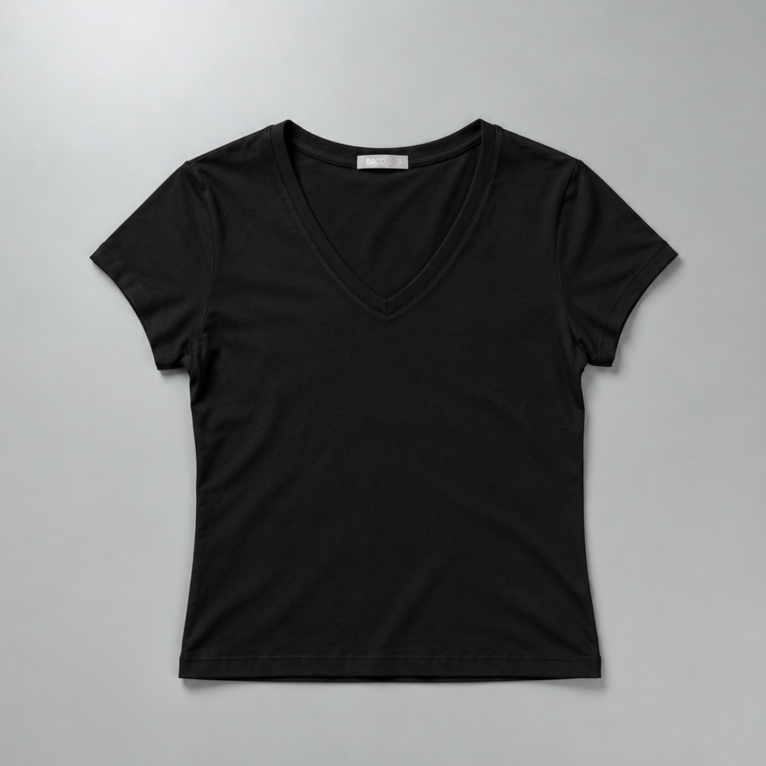 Remera Baco Dama Basica Daily C/V