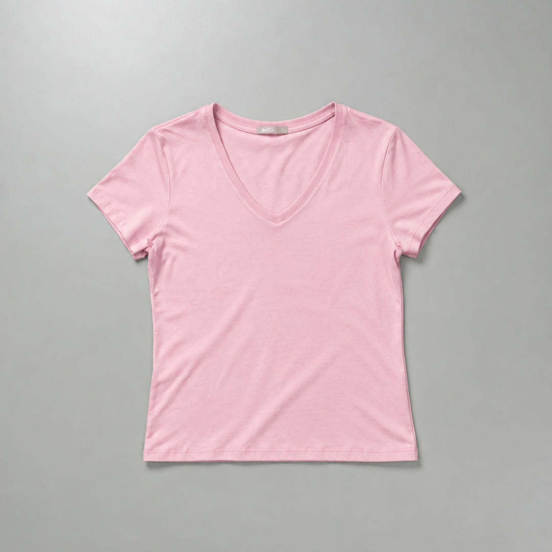 Remera Baco Dama Basica Daily C/V