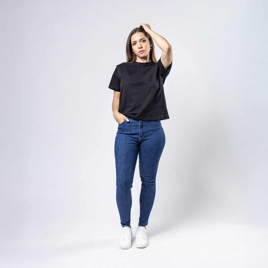 Remera Baco Dama Relaxed Essential