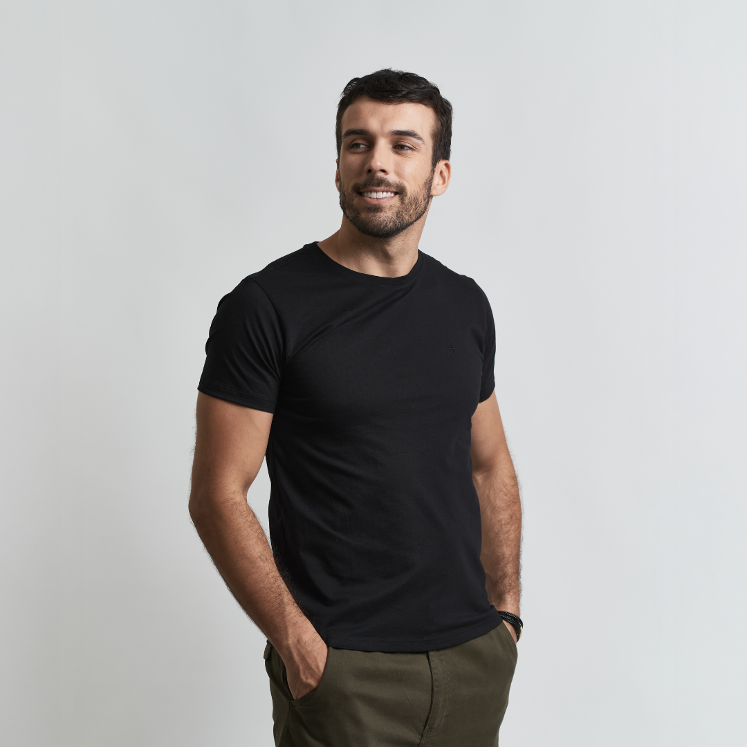 Remera Baco Slim Fit Icon Logo