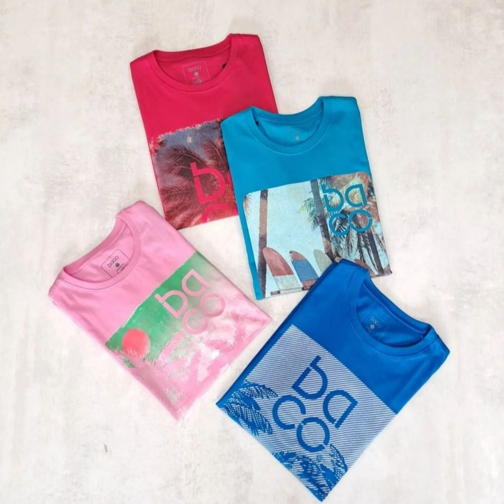 Remeras Estampadas de Jersey